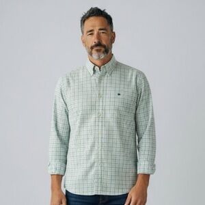 Vineyard Vines‎ Men's light green Plaid Shirt
